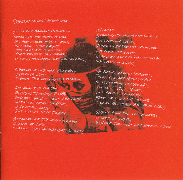 The Gossip : Standing In The Way Of Control (CD, Album, RE)