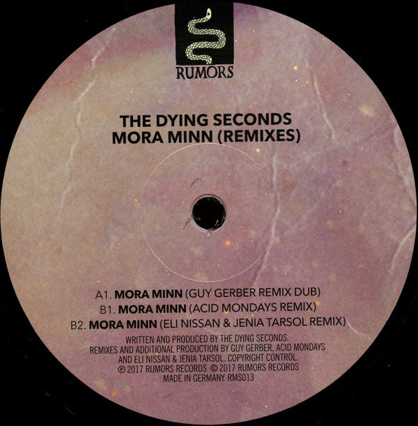 The Dying Seconds : Mora Minn (Remixes) (12")