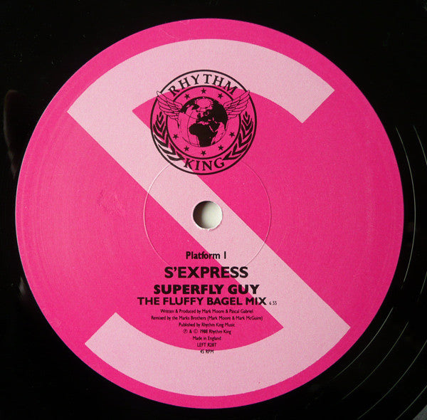 S'Express : Superfly Guy (Limited Edition Remix) (12", Ltd, Unc)