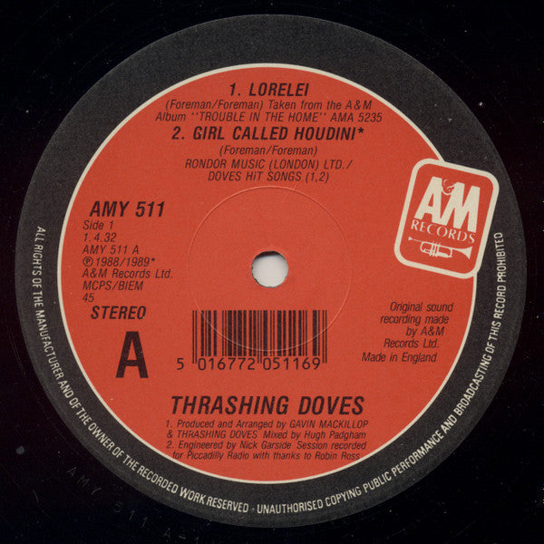 Thrashing Doves : Lorelei (12")