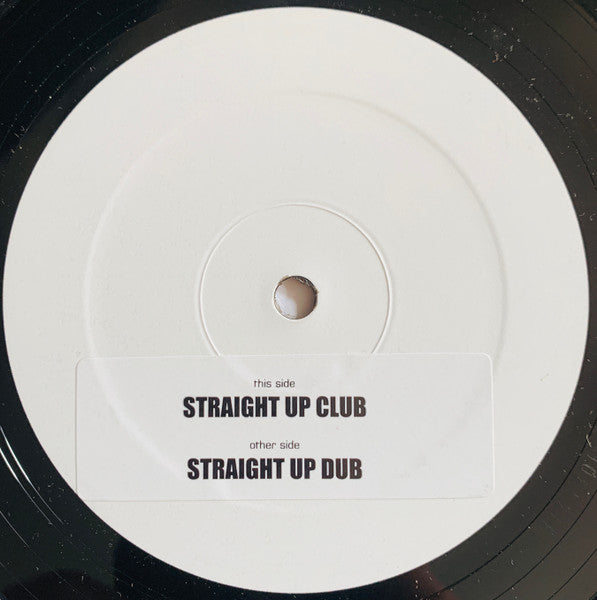 The BH-Project : Straight Up (12", Promo, W/Lbl)