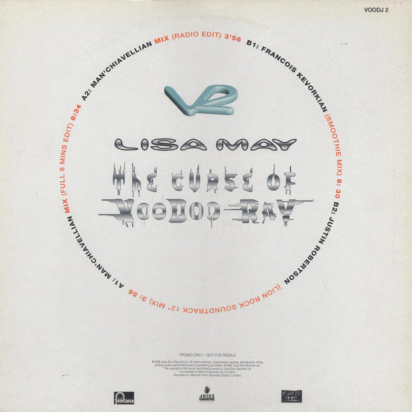 Lisa May : The Curse Of Voodoo Ray (12", Promo)