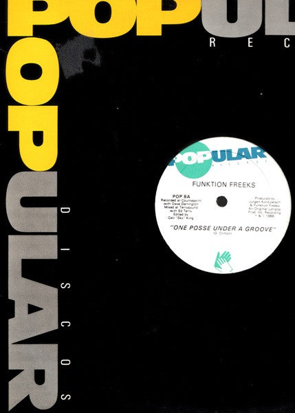Funktion Freeks : One Posse Under A Groove (12")