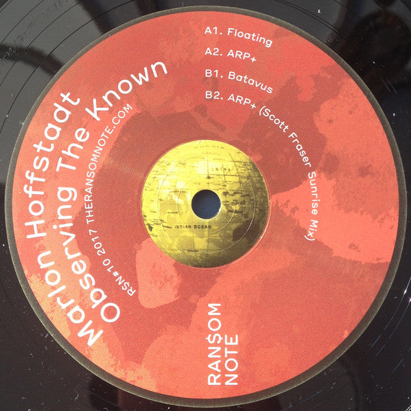 Marlon Hoffstadt : Observing The Known (12")