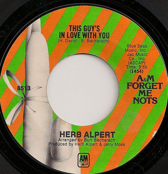Herb Alpert / Herb Alpert & The Tijuana Brass : This Guy's In Love With You / Cabaret (7", Single)