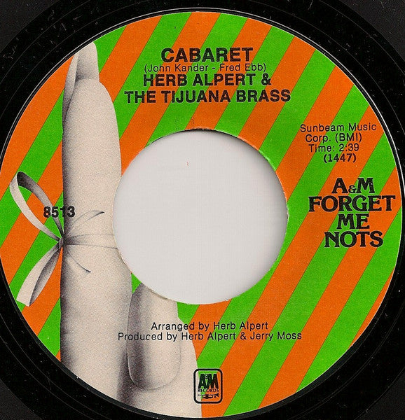 Herb Alpert / Herb Alpert & The Tijuana Brass : This Guy's In Love With You / Cabaret (7", Single)