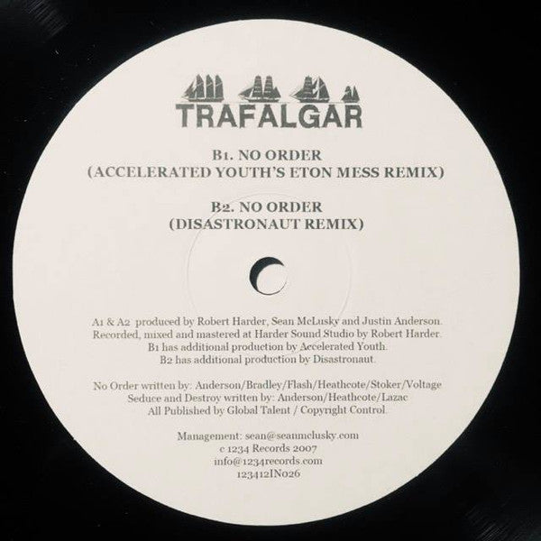 Trafalgar : No Order E.P. (12", EP)