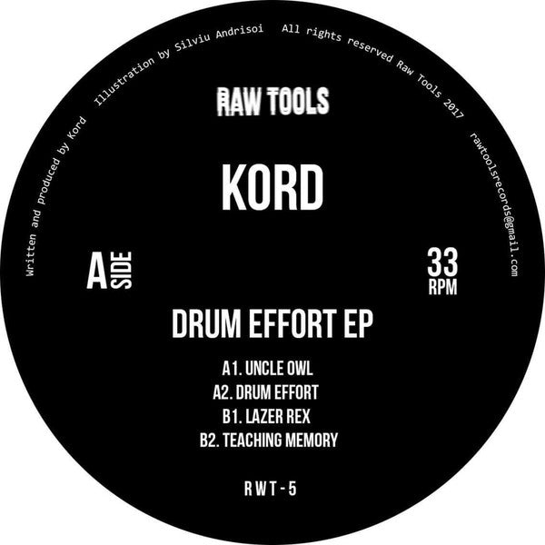 Kord (2) : Drum Effort EP (12", EP)