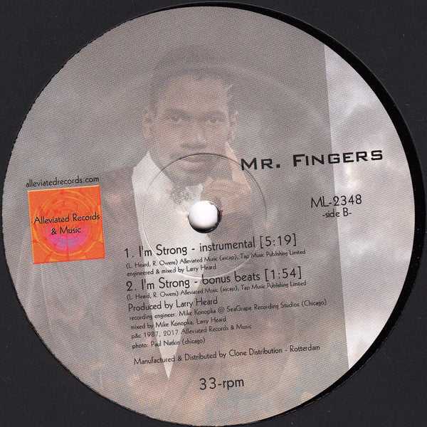 Robert Owens / Mr. Fingers : I'm Strong (12", RE)