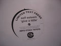 Self Esteem (2) : Give A Little (12", TP)