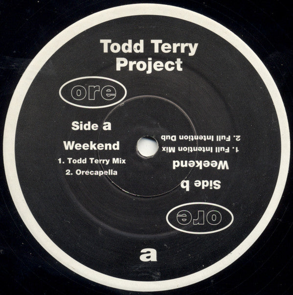 Todd Terry Project* : Weekend (2x12")