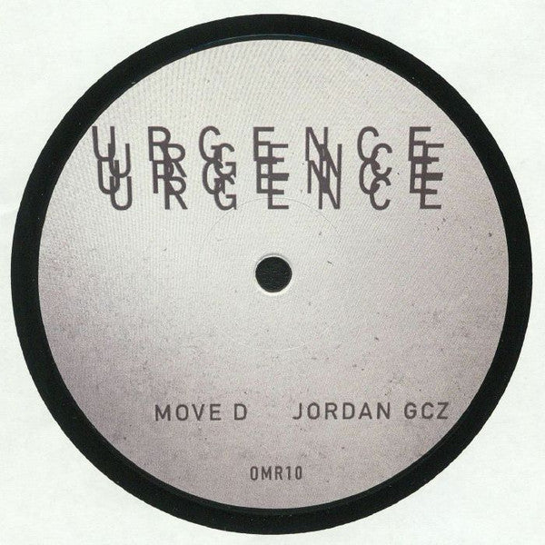 Move D / Jordan GCZ : Urgence  (12", Ltd)