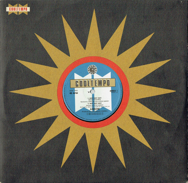 Arrow (2) : Hot Hot Hot (12", Single, Blu)