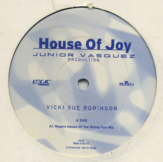 Vicki Sue Robinson : House Of Joy (12")