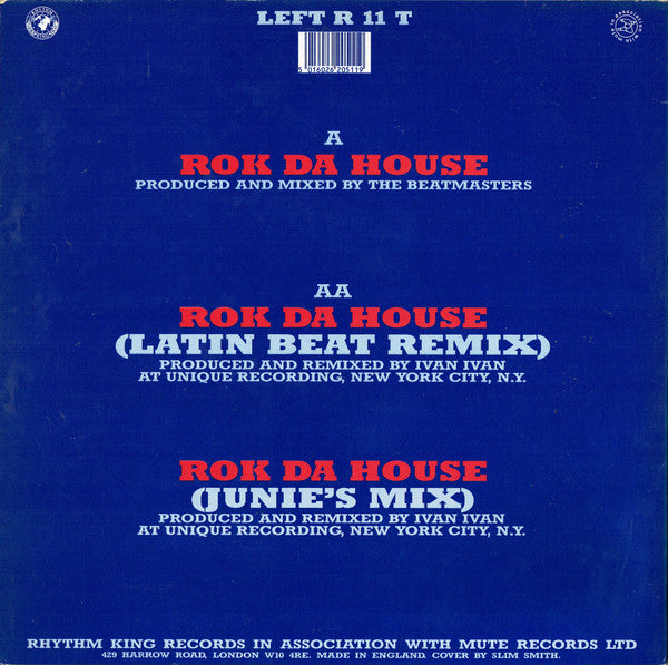 The Beatmasters Featuring The Cookie Crew : Rok Da House (12", Single)
