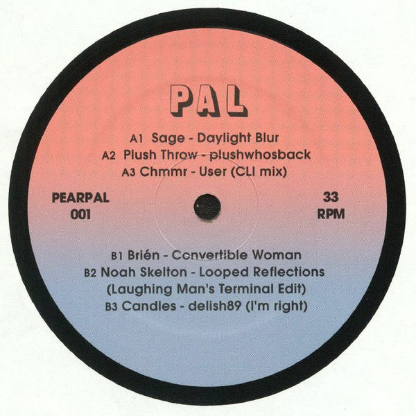 Various : Pal Vol. 1 (12", MiniAlbum, EP, Comp)