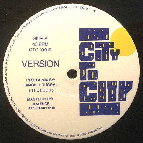 Apache Indian : Come Follow Me (12")