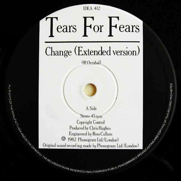 Tears For Fears : Change (12")
