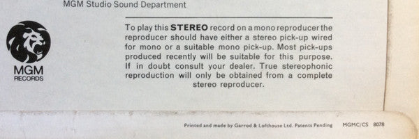 Various : 2001: A Space Odyssey (Music From The Motion Picture Sound Track) (LP, Comp)