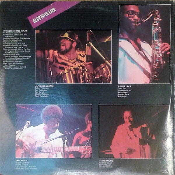 Various : Blue Note Live At The Roxy (2xLP, Comp, Ter)