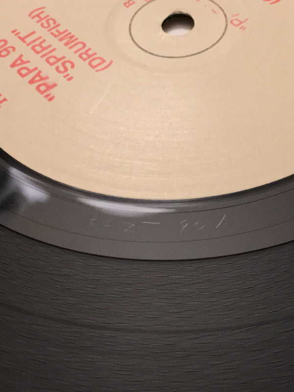 Drumfish : Papa '90 / Spirit (12", S/Sided, MP, W/Lbl, Sta)