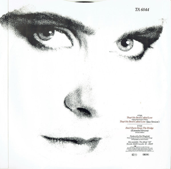 Alison Moyet : That Ole Devil Called Love (12", Single, Dam)