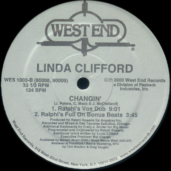 Linda Clifford : Changin' (12")