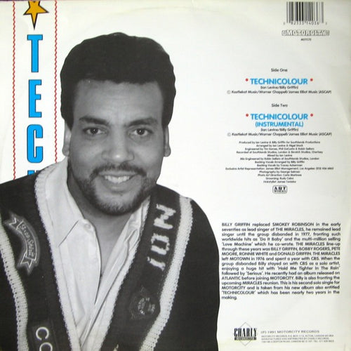 Billy Griffin : Technicolour (12")