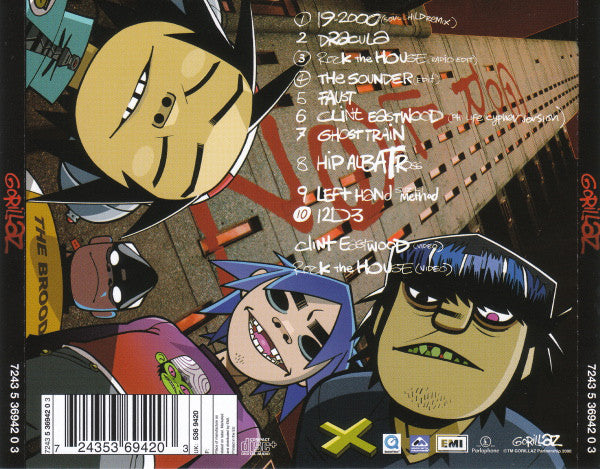 Gorillaz : G Sides (CD, Comp, Enh)