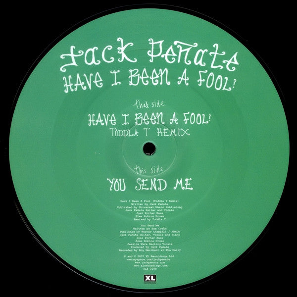 Jack Peñate : Have I Been A Fool? (7", Single, Pic, 2/2)