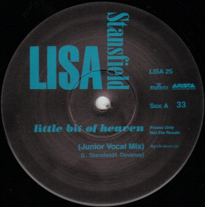 Lisa Stansfield : Little Bit Of Heaven (2x12", Promo)