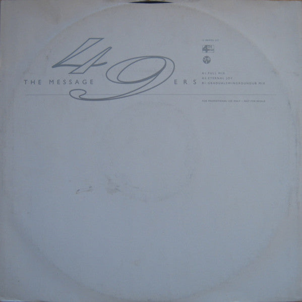 49ers : The Message (12", Promo)