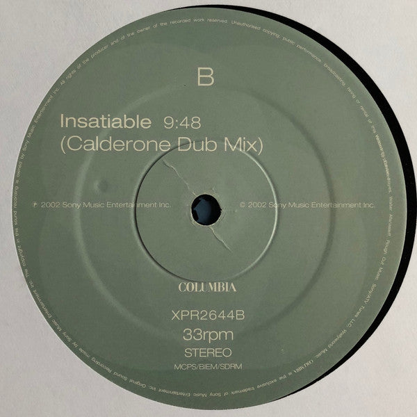 Darren Hayes : Insatiable (Calderone Mixes) (12", Promo)