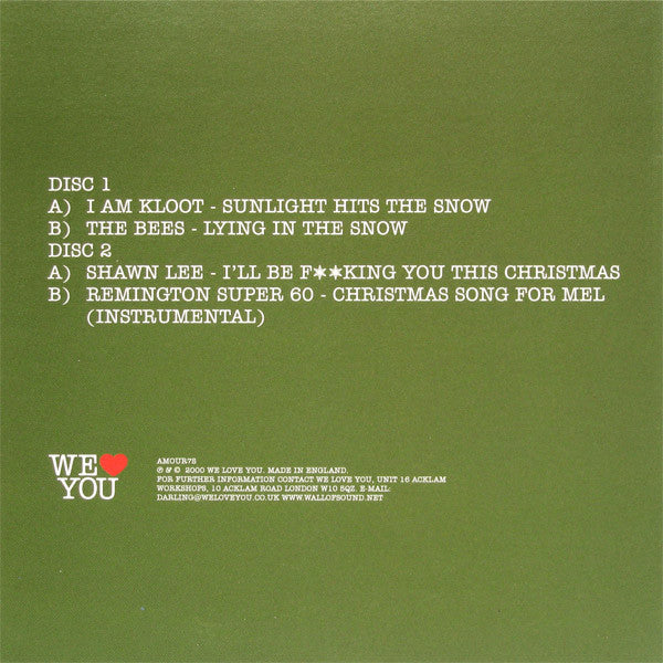 Various : We ♥ Yule (2x7", Comp)