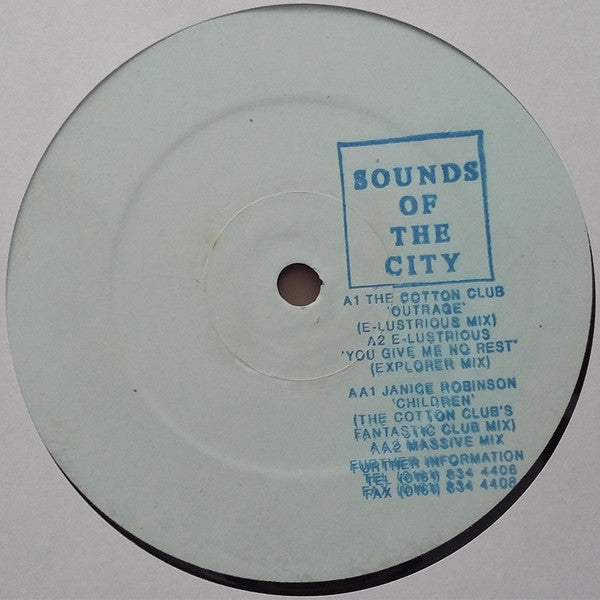Various : Sounds Of The City (12", W/Lbl)
