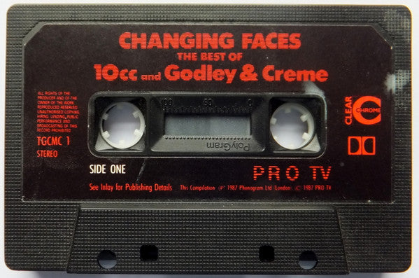 10cc And Godley & Creme : Changing Faces (The Best Of 10cc And Godley & Creme) (Cass, Comp, Pap)