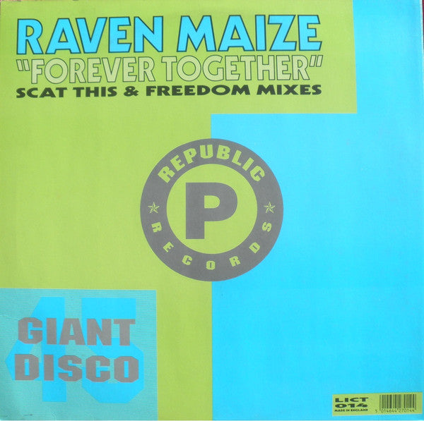 Raven Maize : Forever Together (12", Single)