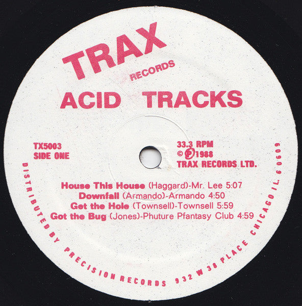 Various : Acid Tracks (LP, Comp, Whi)