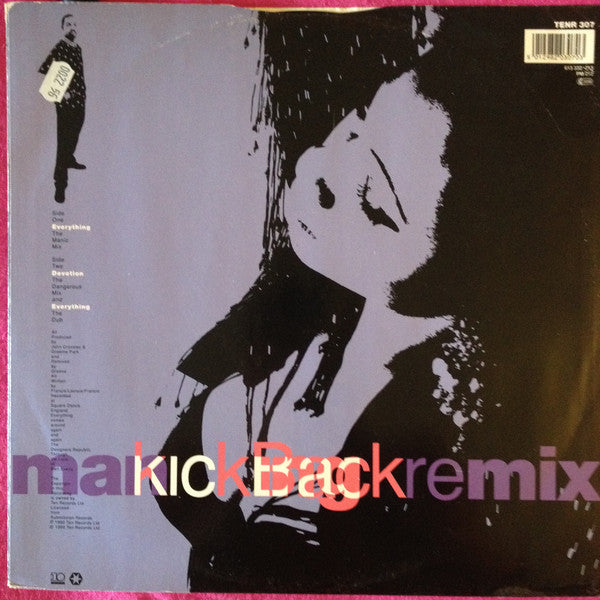 Kicking Back With Taxman : Everything (Remix) (12")