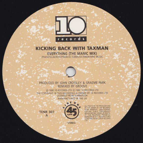 Kicking Back With Taxman : Everything (Remix) (12")