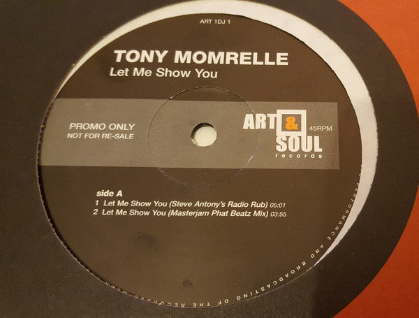 Tony Momrelle : Let Me Show You (12", Promo)