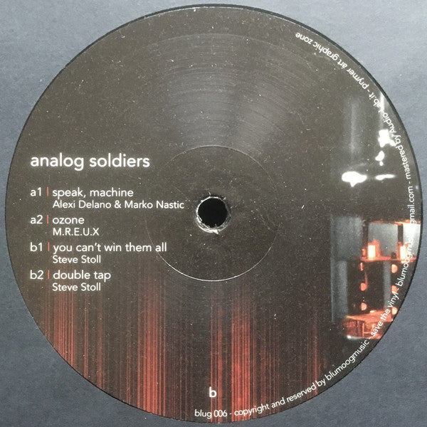 Various : Analog Soldiers (12")