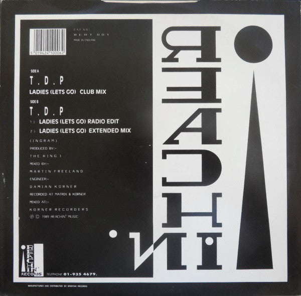 T.D.P* : Ladies (Let's Go) (12")