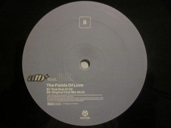 ATB Feat. York : The Fields Of Love (12")