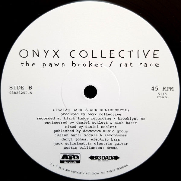 Nick Hakim / Onyx Collective : Nick Hakim / Onyx Collective (12", RSD, Single)
