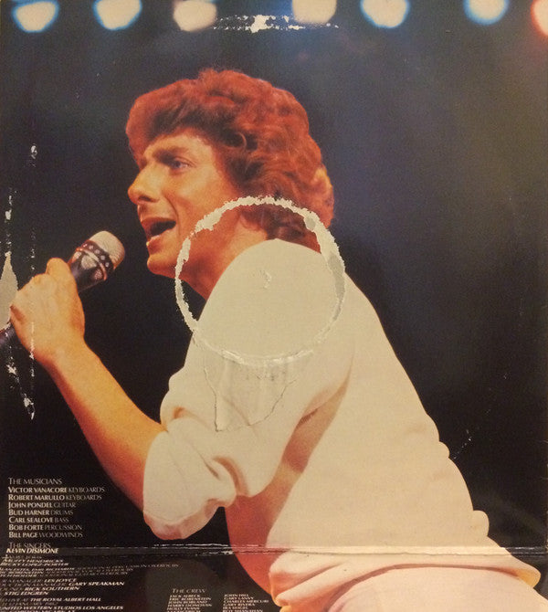 Barry Manilow : Barry Live In Britain (LP, Album)