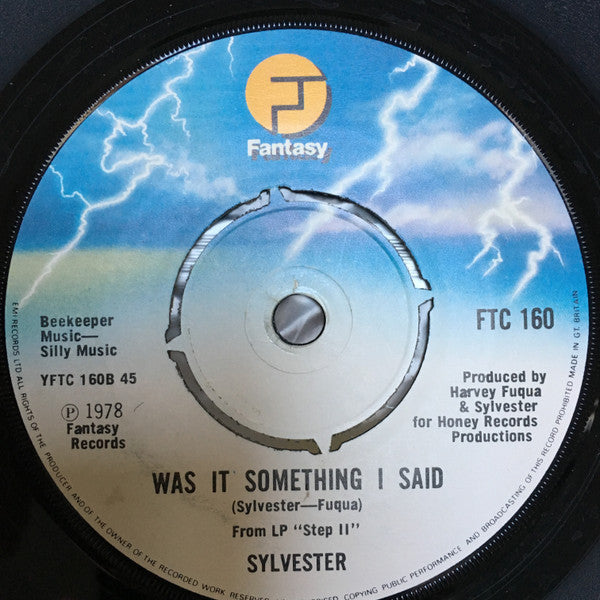 Sylvester : You Make Me Feel (Mighty Real) (7", Single)