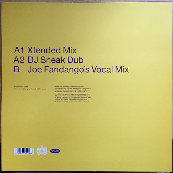 Triple X : Feel The Same (12")