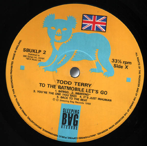 The Todd Terry Project : To The Batmobile Let's Go (LP, Album)