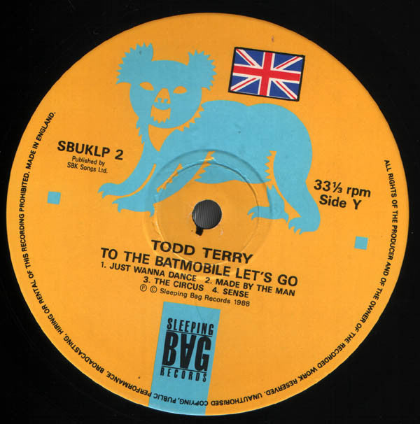 The Todd Terry Project : To The Batmobile Let's Go (LP, Album)